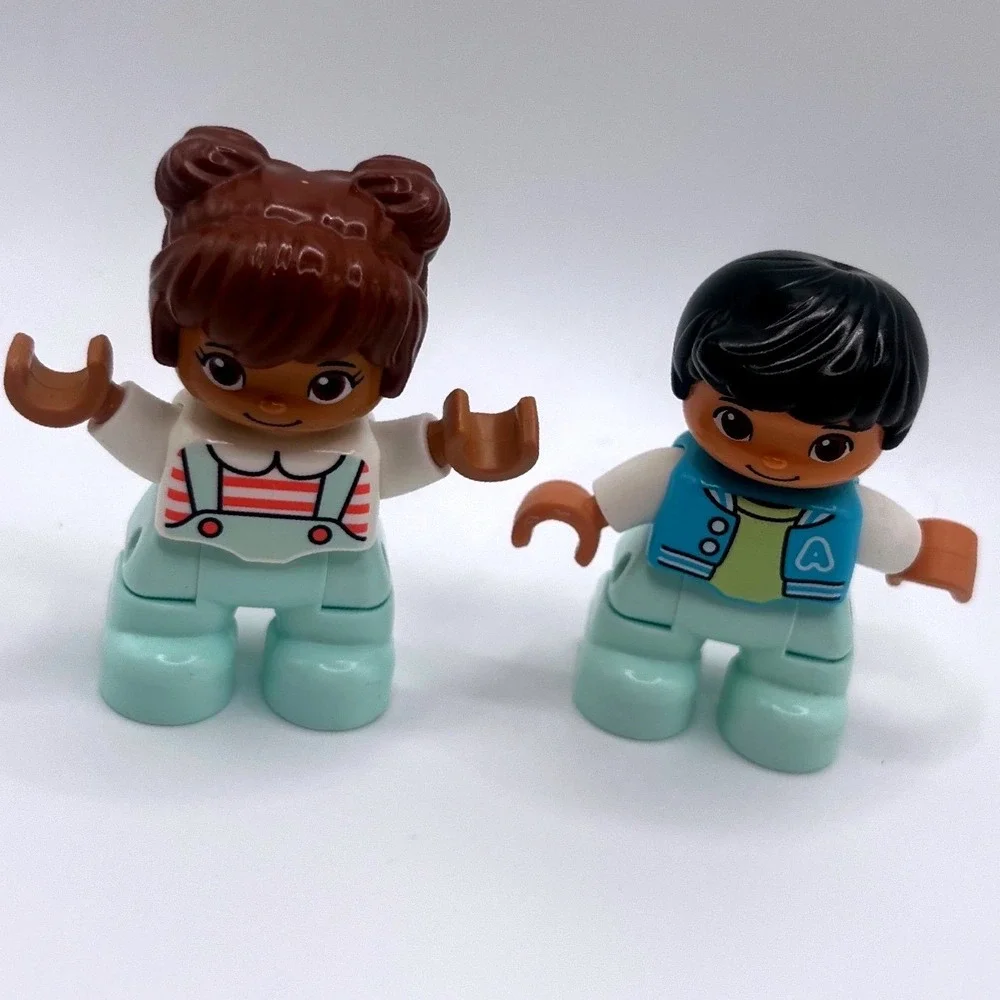 LEGO‎ Duplo Figures Kids 2pc Multicolor Excellent Toddler Toy People Lot